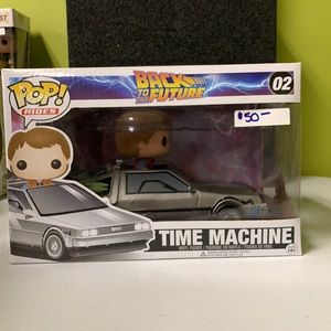 RARE Back to the Future Time Machine POP! Rides